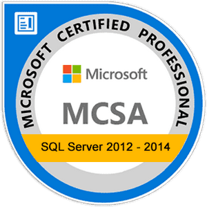 MCSA: SQL Server 2012/2014