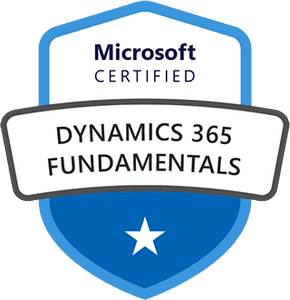 Microsoft Certified Dynamics 365 Fundamentals