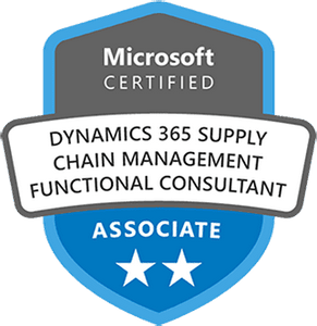 Microsoft Certified: Dynamics 365 Supply Chain Management Functional Consultant Associate