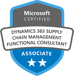 Microsoft Certified: Dynamics 365 Supply Chain Management Manufacturing Functional Consultant Associate